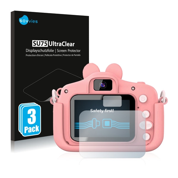 6x Savvies SU75 Screen Protector for Gofunly Children's Digital Camera