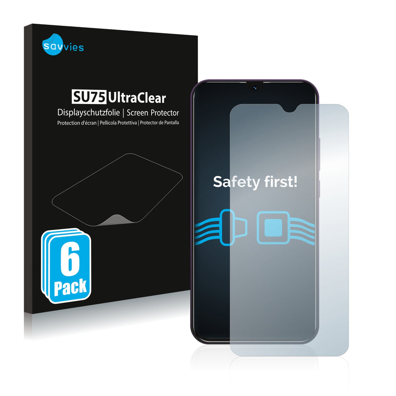 6x Savvies SU75 Screen Protector for Xgody K30s