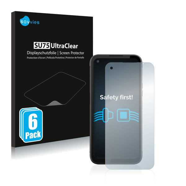 6x Savvies SU75 Screen Protector for Gigaset GX6
