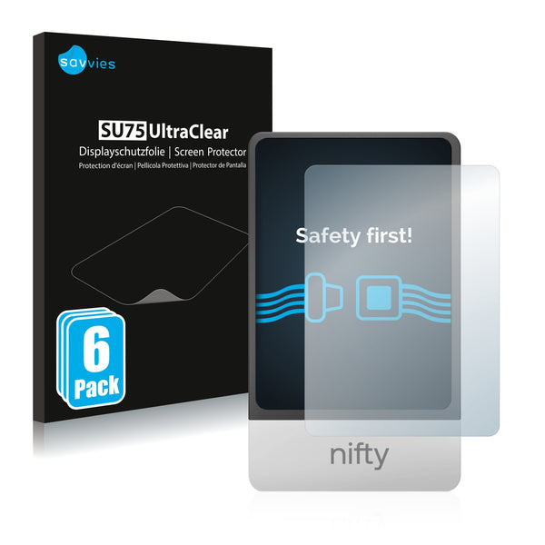 6x Film Screen Protector for SecuX Nifty