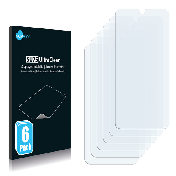 6x Savvies SU75 Screen Protector for ZTE Blade A71