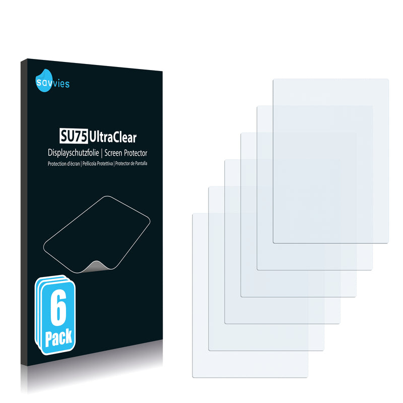 6x Savvies SU75 Screen Protector for Launch Creader Series 7