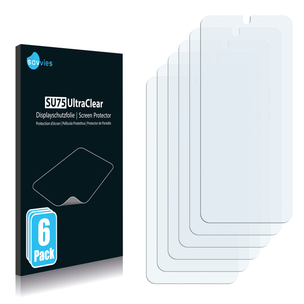 6x Savvies SU75 Screen Protector for Honor X40i