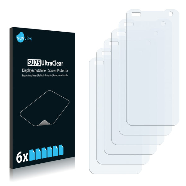 6x Savvies SU75 Screen Protector for T-Mobile G2x