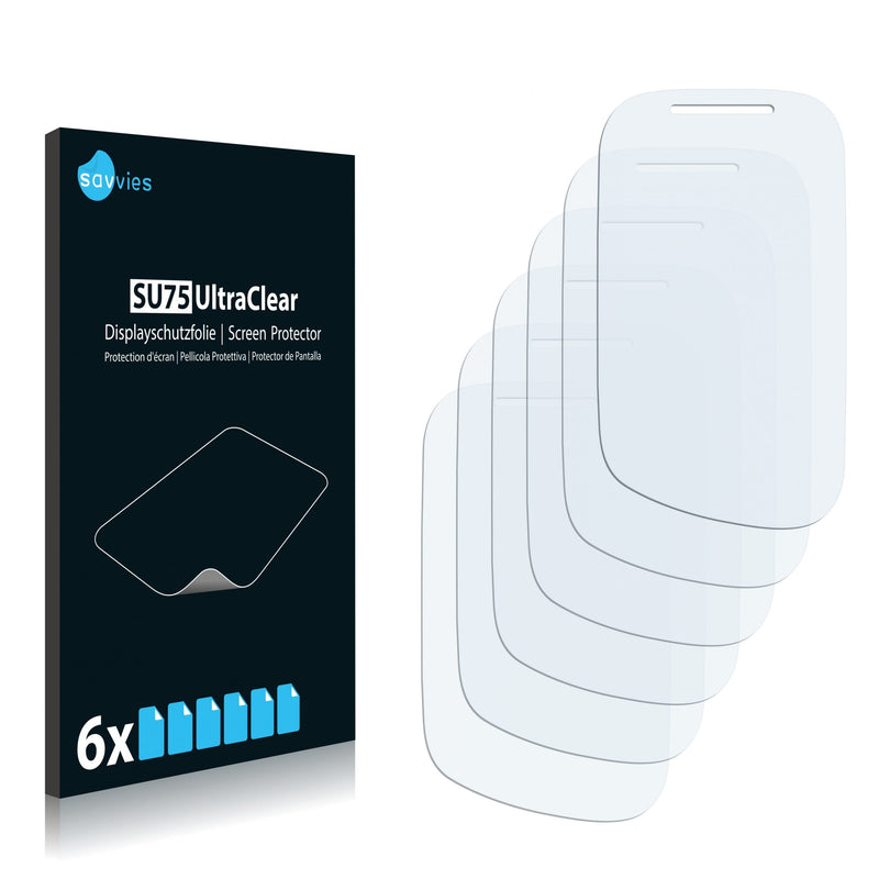 6x Savvies SU75 Screen Protector for Motorola Wilder Saffron