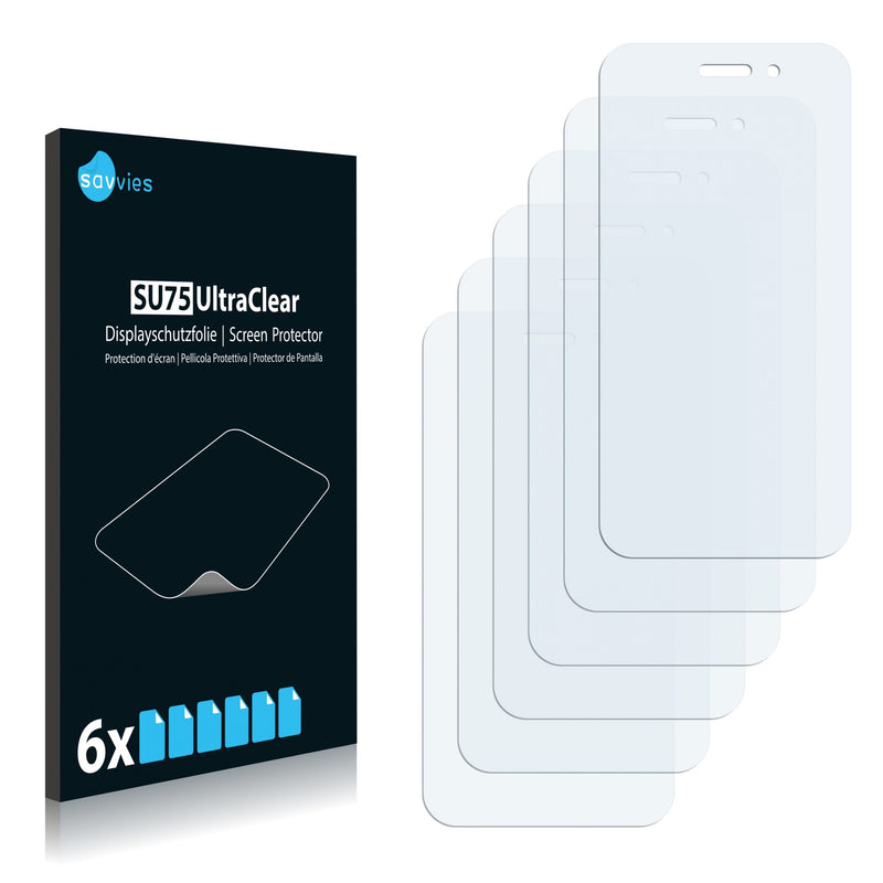 6x Savvies SU75 Screen Protector for Zopo 500+