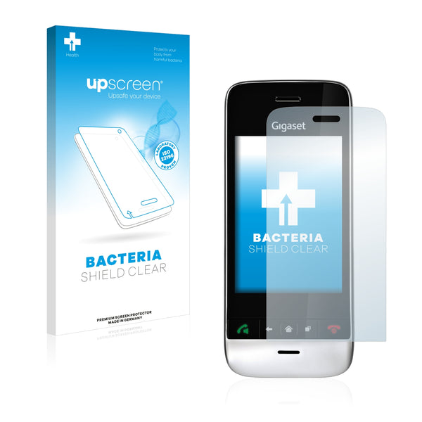 upscreen Bacteria Shield Clear Premium Antibacterial Screen Protector for Siemens Gigaset SL930A