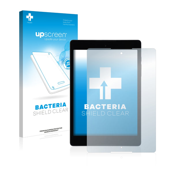 upscreen Bacteria Shield Clear Premium Antibacterial Screen Protector for Google Nexus 9