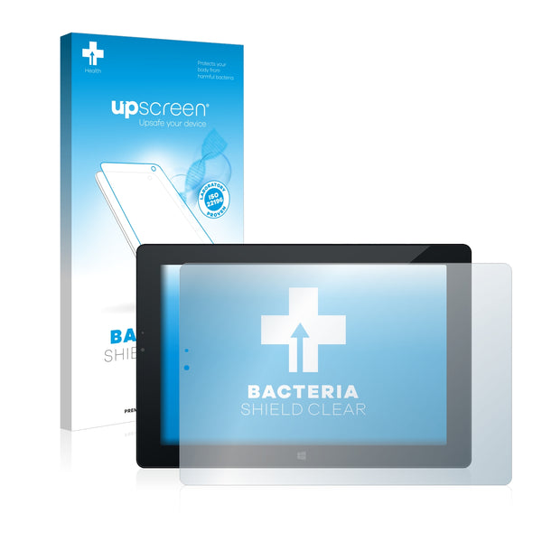 upscreen Bacteria Shield Clear Premium Antibacterial Screen Protector for Odys Winpad V10