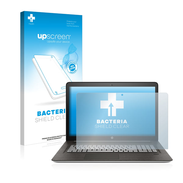 upscreen Bacteria Shield Clear Premium Antibacterial Screen Protector for HP Envy 17 2015