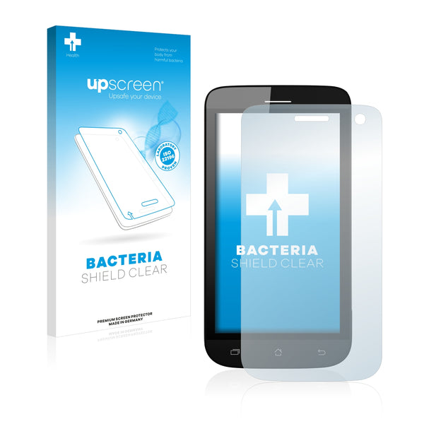 upscreen Bacteria Shield Clear Premium Antibacterial Screen Protector for Archos 40 Helium