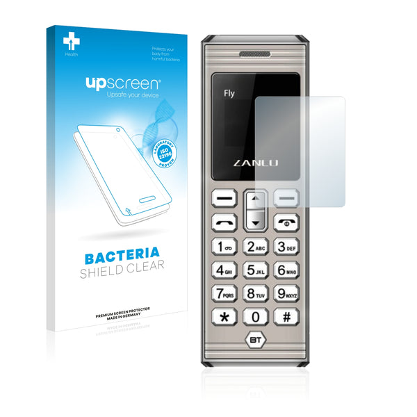 upscreen Bacteria Shield Clear Premium Antibacterial Screen Protector for Zanco Fly