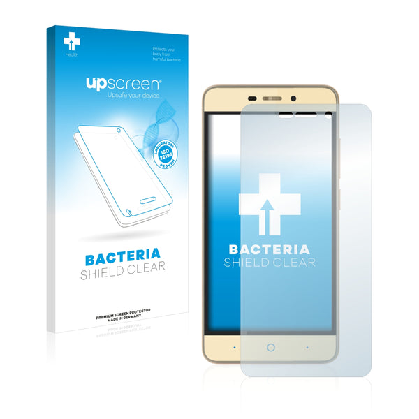 upscreen Bacteria Shield Clear Premium Antibacterial Screen Protector for ZTE Blade A452