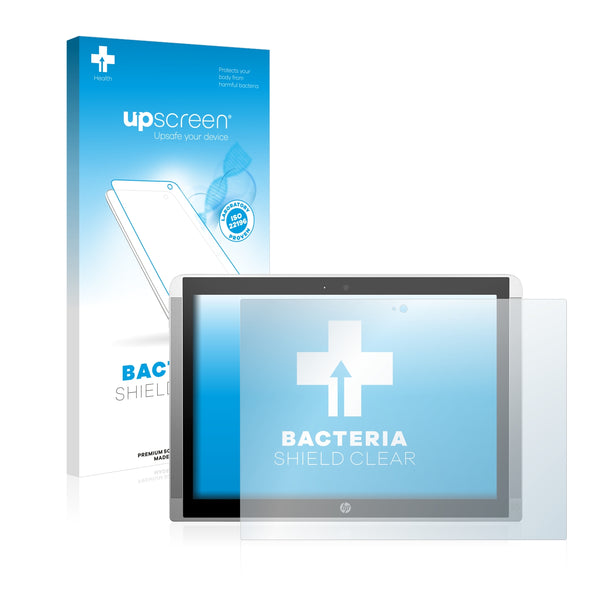 upscreen Bacteria Shield Clear Premium Antibacterial Screen Protector for HP Pavilion x2 12