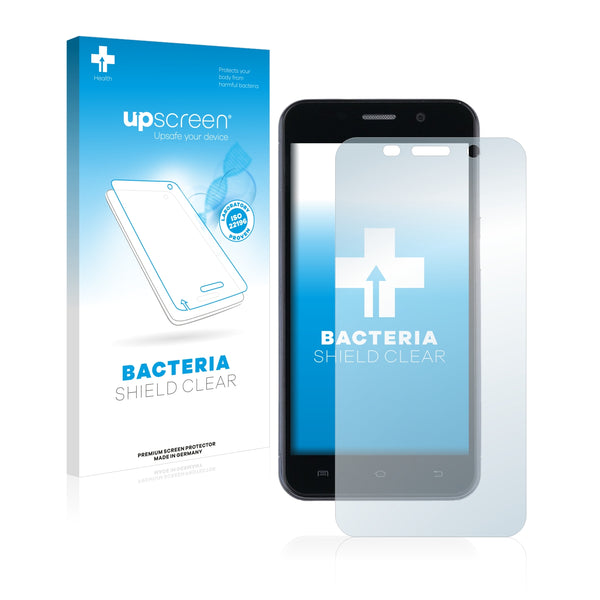 upscreen Bacteria Shield Clear Premium Antibacterial Screen Protector for SuperSlim HD C1M Mini