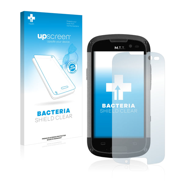 upscreen Bacteria Shield Clear Premium Antibacterial Screen Protector for MTT Master 3G
