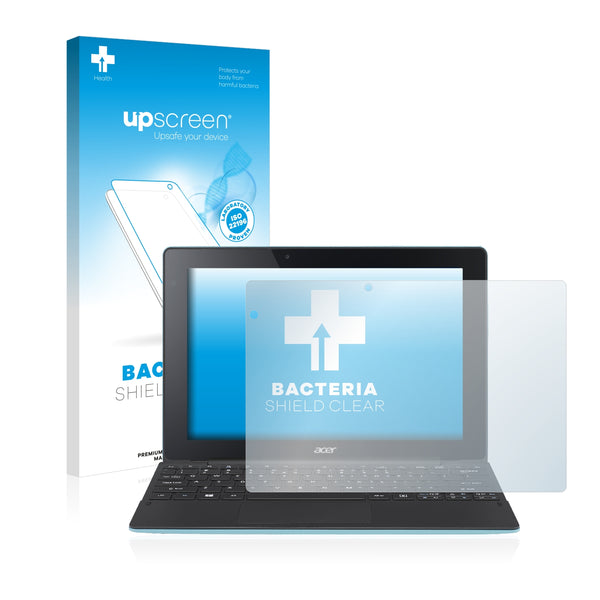 upscreen Bacteria Shield Clear Premium Antibacterial Screen Protector for Acer Aspire Switch 10 E