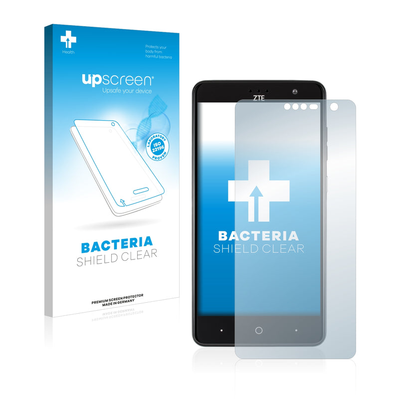 upscreen Bacteria Shield Clear Premium Antibacterial Screen Protector for ZTE Grand X4