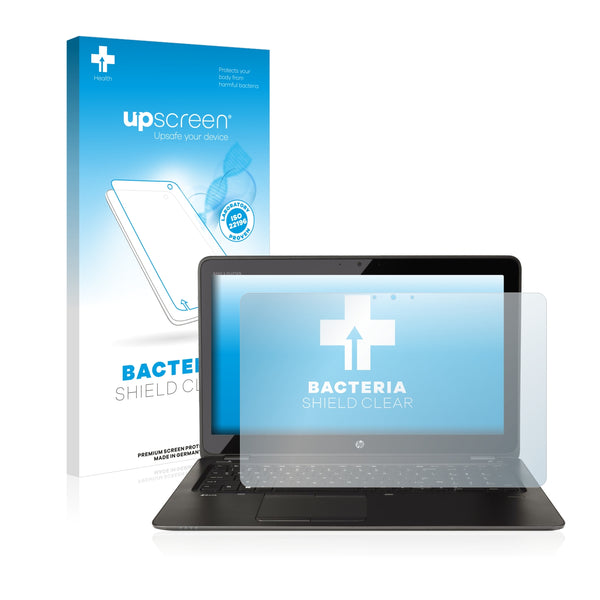 upscreen Bacteria Shield Clear Premium Antibacterial Screen Protector for HP ZBook 15u G4