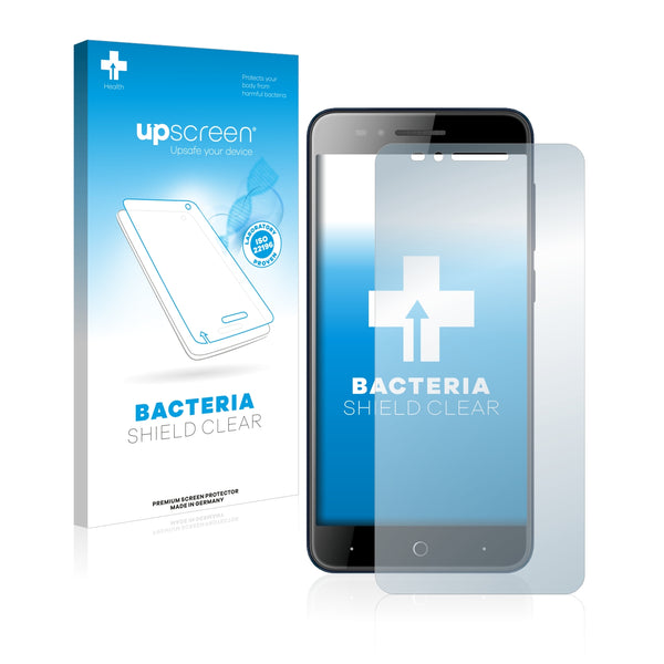 upscreen Bacteria Shield Clear Premium Antibacterial Screen Protector for ZTE Blade A612
