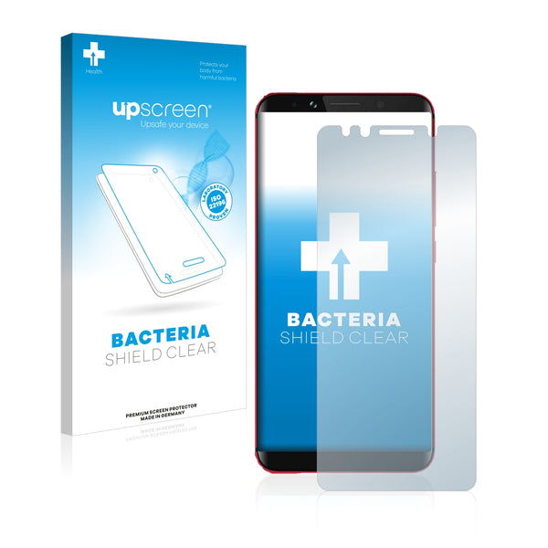 upscreen Bacteria Shield Clear Premium Antibacterial Screen Protector for Umidigi S2 Pro