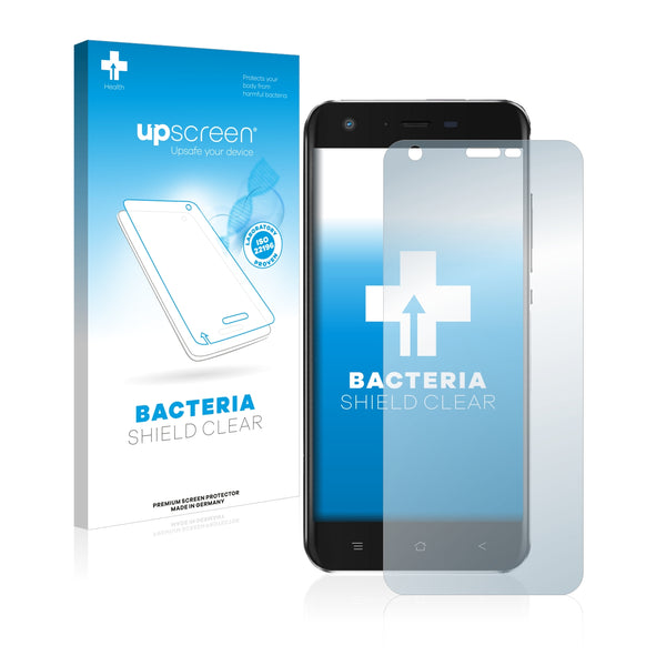 upscreen Bacteria Shield Clear Premium Antibacterial Screen Protector for Blackview A7 Pro