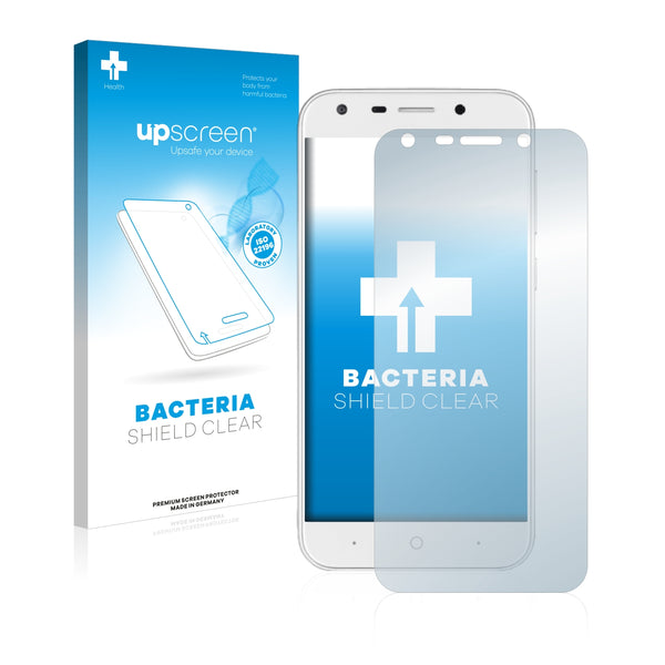 upscreen Bacteria Shield Clear Premium Antibacterial Screen Protector for ZTE Blade A6