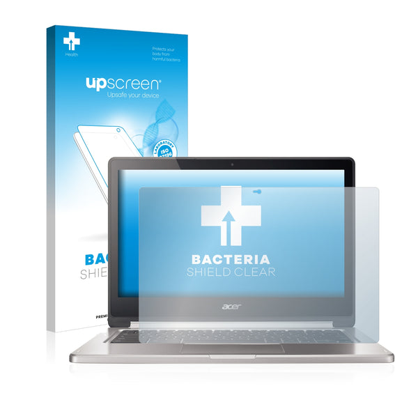 upscreen Bacteria Shield Clear Premium Antibacterial Screen Protector for Acer Chromebook R13