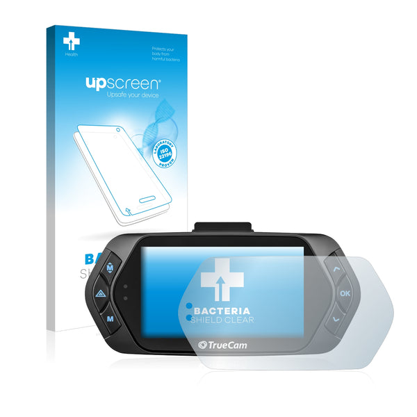 upscreen Bacteria Shield Clear Premium Antibacterial Screen Protector for Truecam A7s