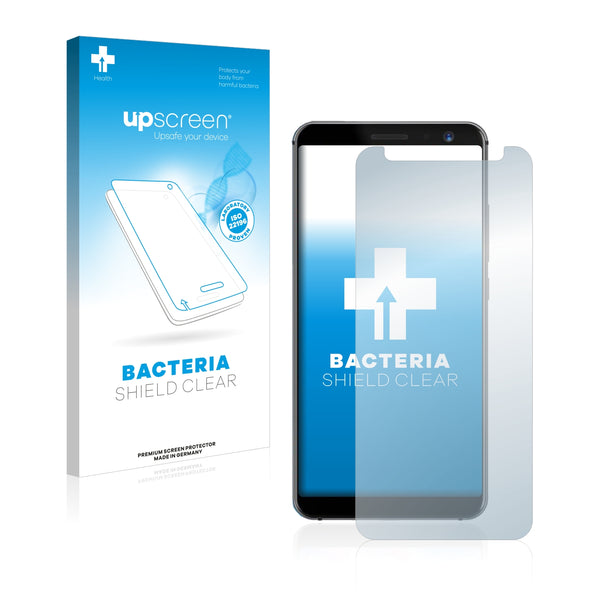 upscreen Bacteria Shield Clear Premium Antibacterial Screen Protector for Umidigi A1 Pro