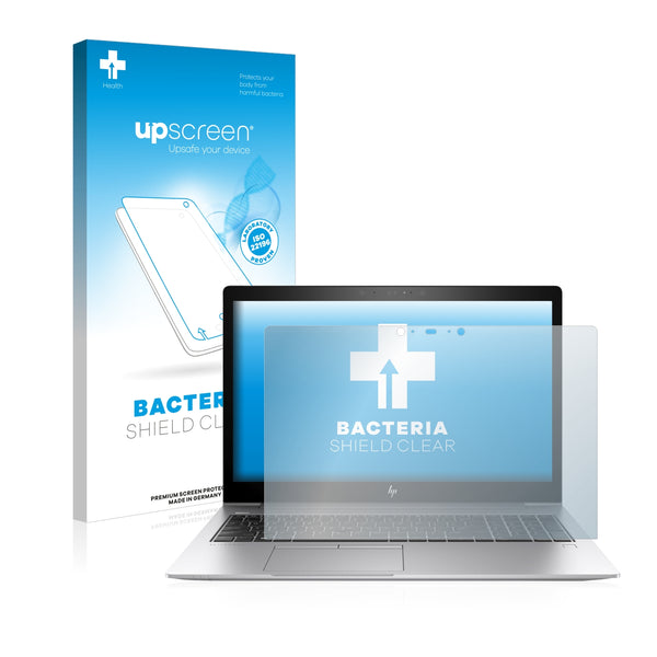 upscreen Bacteria Shield Clear Premium Antibacterial Screen Protector for HP EliteBook 850 G5 Touch