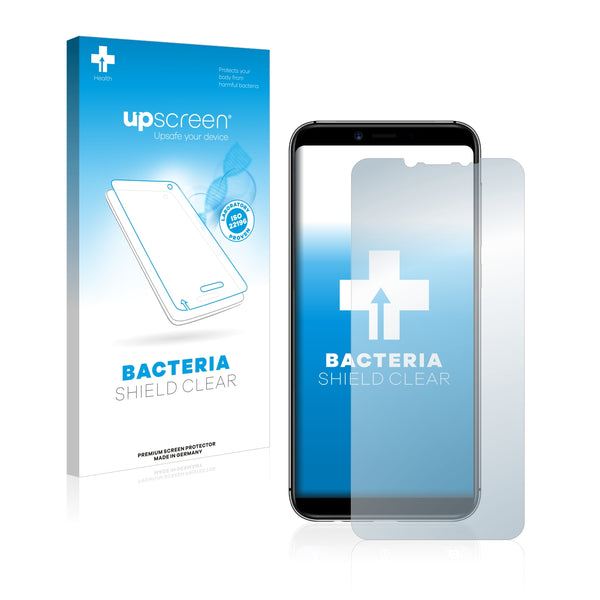 upscreen Bacteria Shield Clear Premium Antibacterial Screen Protector for Umidigi A3