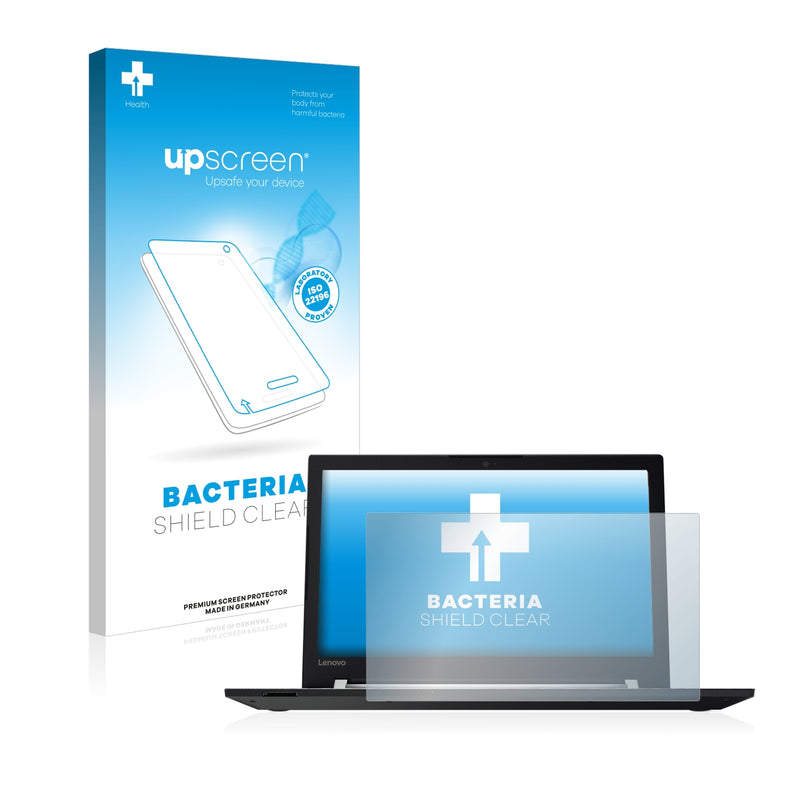 upscreen Bacteria Shield Clear Premium Antibacterial Screen Protector for Lenovo V510 15IKB