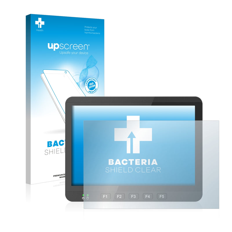 upscreen Bacteria Shield Clear Premium Antibacterial Screen Protector for Winmate FM07