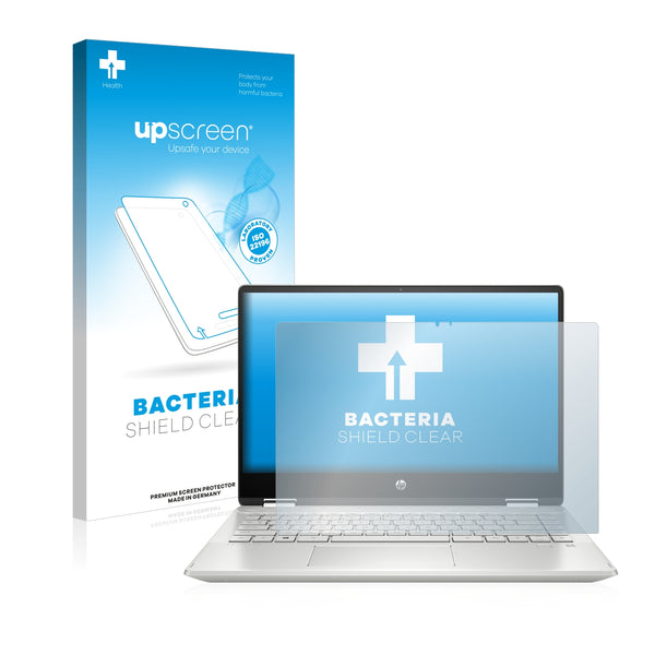 upscreen Bacteria Shield Clear Premium Antibacterial Screen Protector for HP Pavilion 14-dh0220ng
