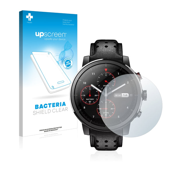upscreen Bacteria Shield Clear Premium Antibacterial Screen Protector for Umidigi Uwatch GT