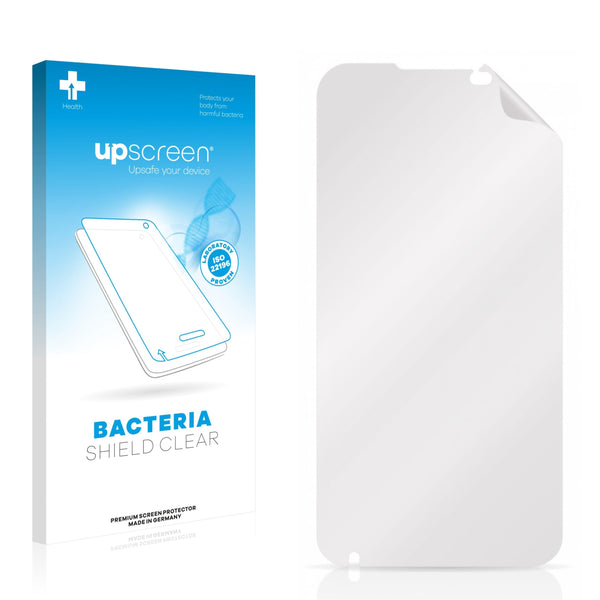 upscreen Bacteria Shield Clear Premium Antibacterial Screen Protector for Brondi Glory 2