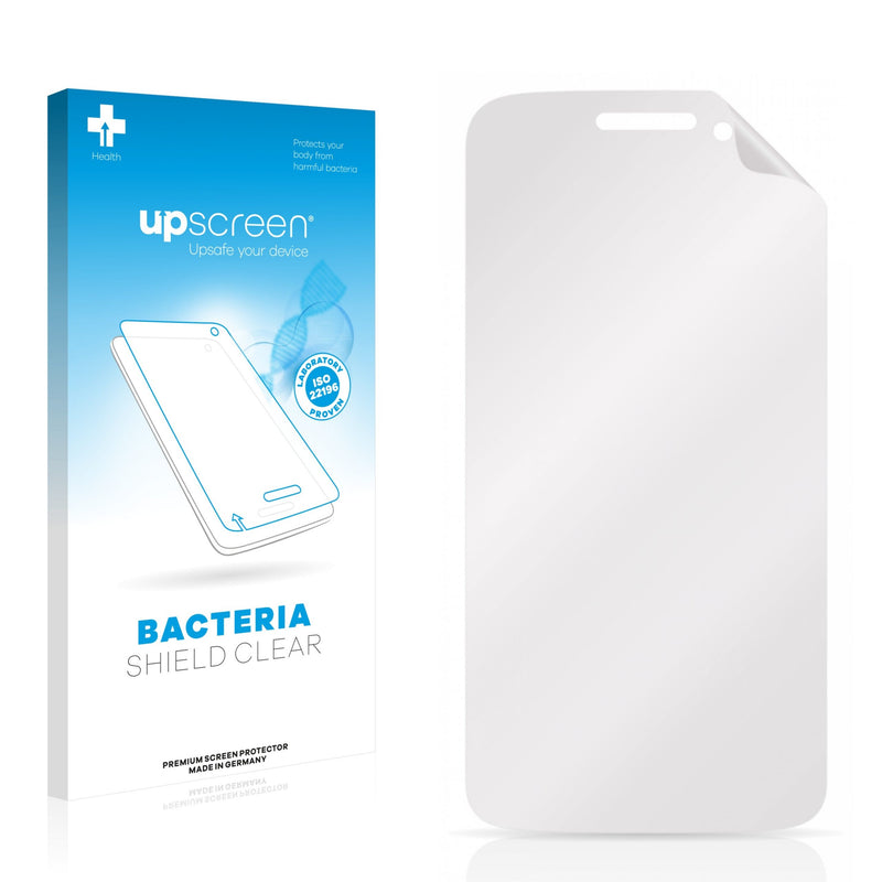 upscreen Bacteria Shield Clear Premium Antibacterial Screen Protector for Kazam Trooper X4.0