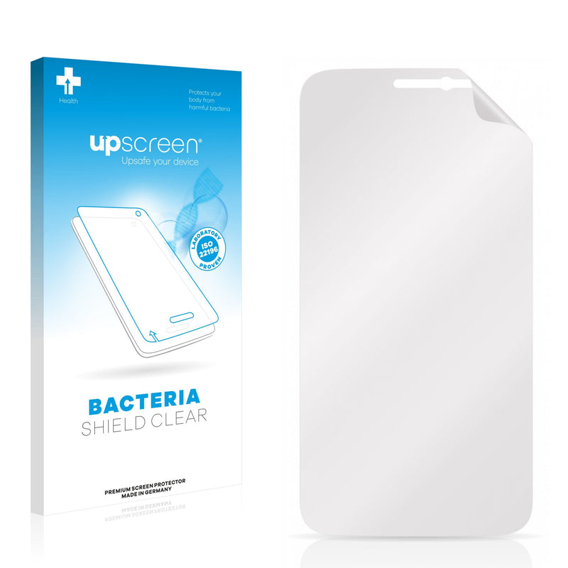 upscreen Bacteria Shield Clear Premium Antibacterial Screen Protector for Mediacom PhonePad Duo G500