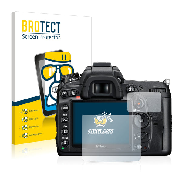 BROTECT AirGlass Glass Screen Protector for Nikon D7000