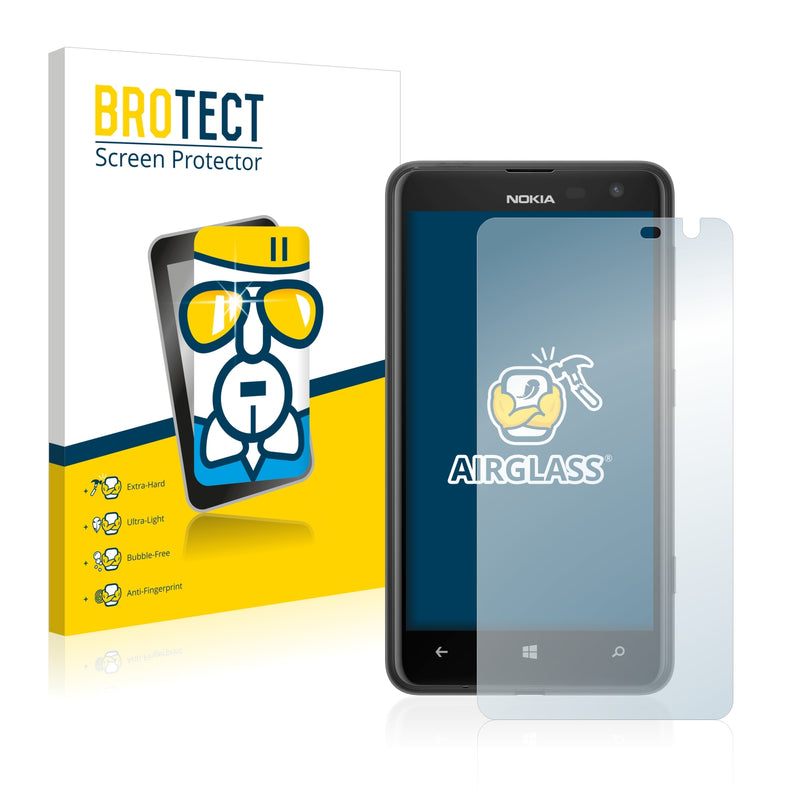 BROTECT AirGlass Glass Screen Protector for Nokia Lumia 625