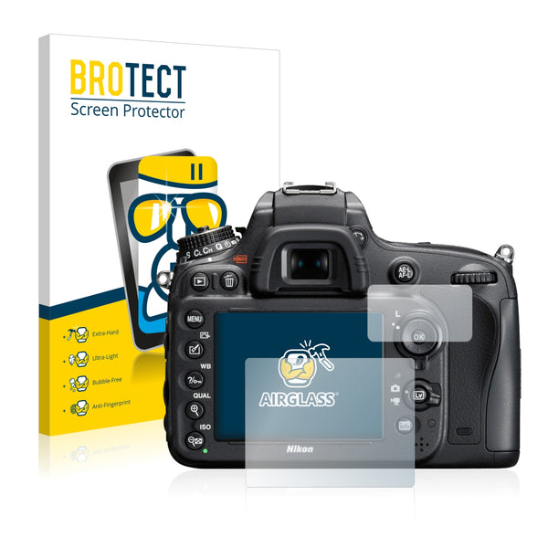 BROTECT AirGlass Glass Screen Protector for Nikon D610