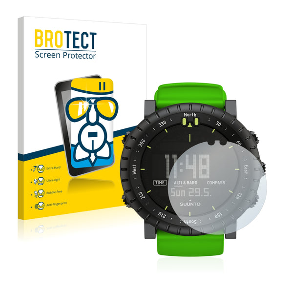 BROTECT AirGlass Glass Screen Protector for Suunto Core Green Crush