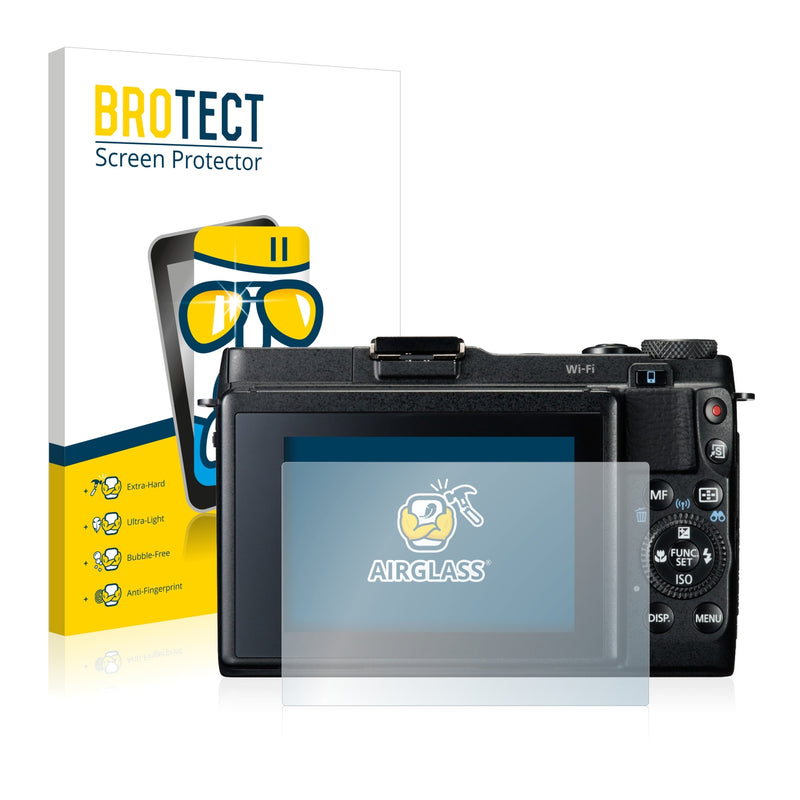 BROTECT AirGlass Glass Screen Protector for Canon PowerShot G1 X Mark II