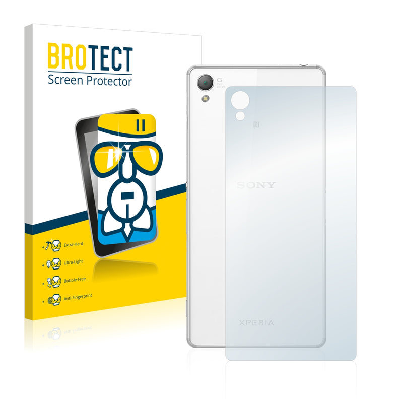BROTECT AirGlass Glass Screen Protector for Sony Xperia Z3 D6643 (Back)