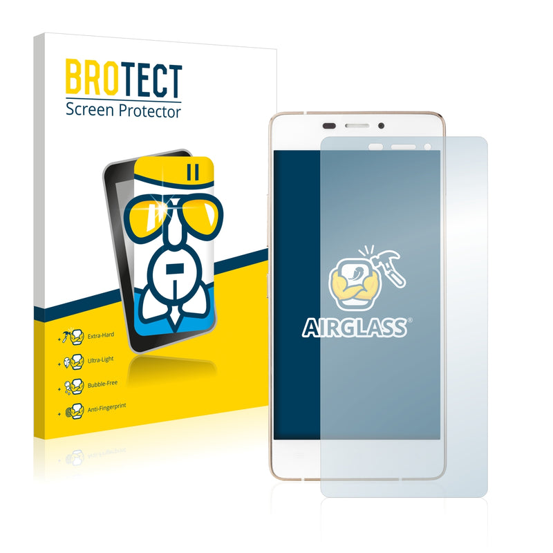 BROTECT AirGlass Glass Screen Protector for Kazam Tornado 348