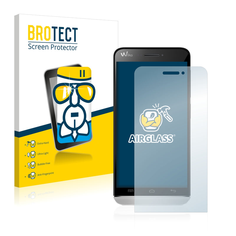 BROTECT AirGlass Glass Screen Protector for Wiko Wax 4G