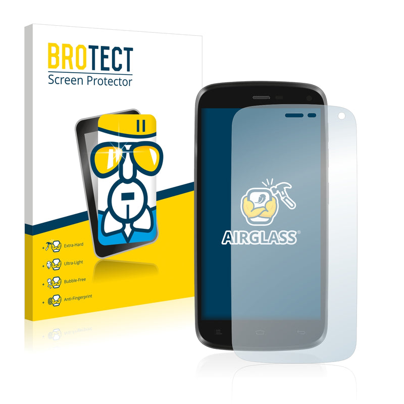 BROTECT AirGlass Glass Screen Protector for General Mobile Discovery