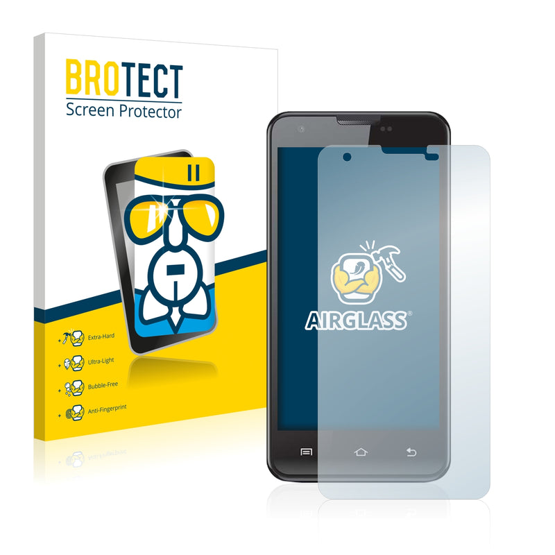 BROTECT AirGlass Glass Screen Protector for Logicom L-ement 500