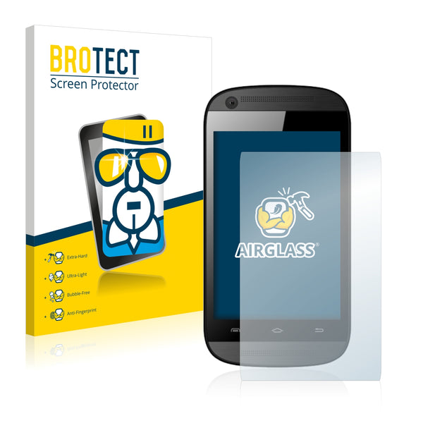 BROTECT AirGlass Glass Screen Protector for Logicom L-ement 350